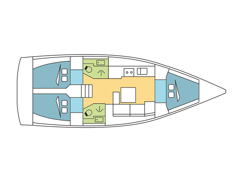 照片 Dufour 382 Grand Large 1