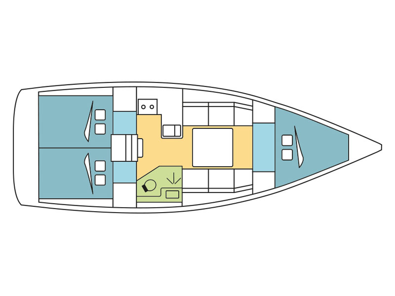 foto Dufour 350 Grand Large 2