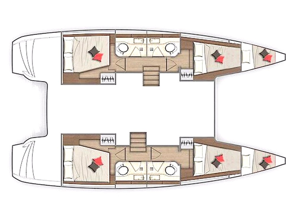 Catamaran - Lagoon 40 - 4 Cabins - Built 2021