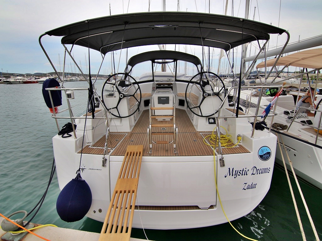 Jeanneau  - MYSTIC DREAMS - Exterior image - Croatia, D-Marin Dalmacija Marina