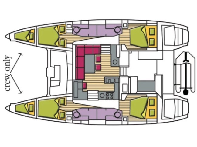 foto Lagoon 450  Flybridge 17