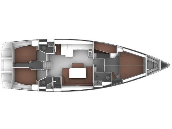 Plan image Captain John / Bavaria 46 Cruiser[G]