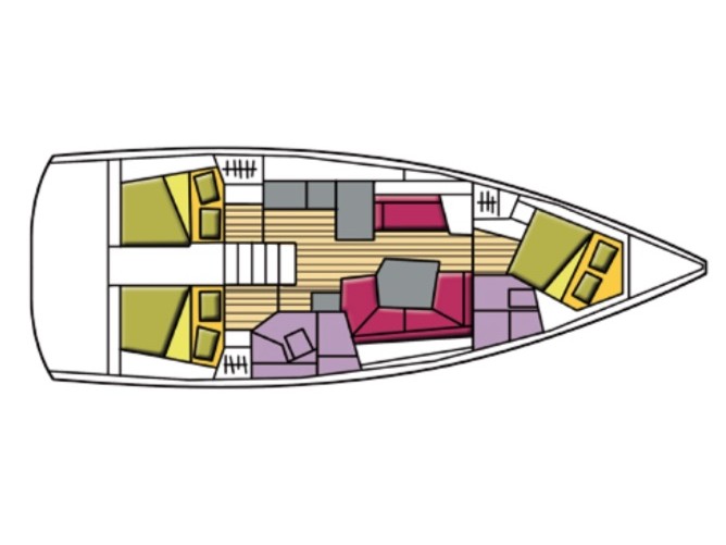 Beneteau  - Achemar - Plan image - Italy, Marina Portorosa