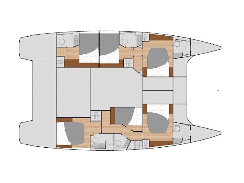 Catamaran - Saba 50 - 7 Cabins - Built 2019