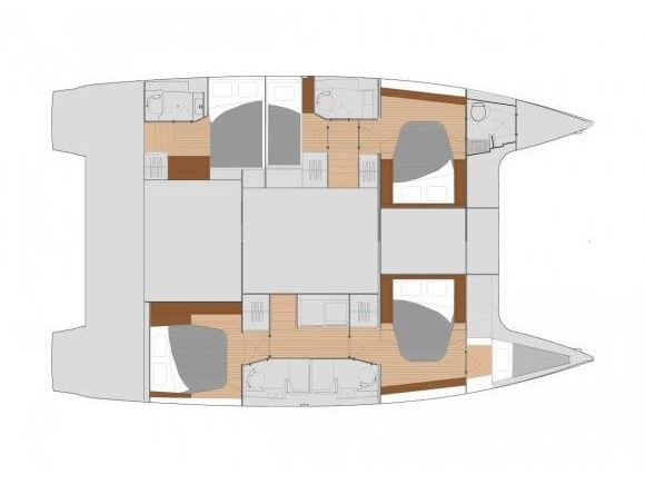 Catamaran - Saona 47 - 6 Cabins - Built 2018