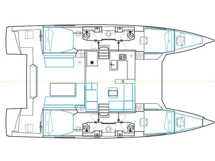 Plan image Naut46fly / Nautitech 46 Fly[G]