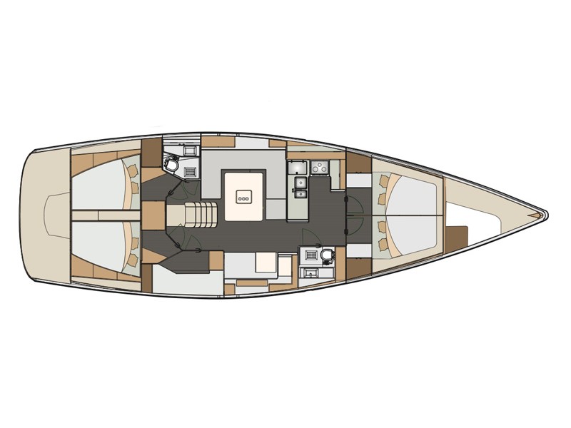 S/Y - Elan 50 Impression - 6 Cabins - Built 2017