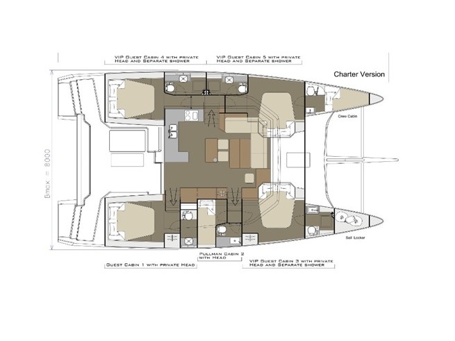 照片 Dufour Catamaran 48 1