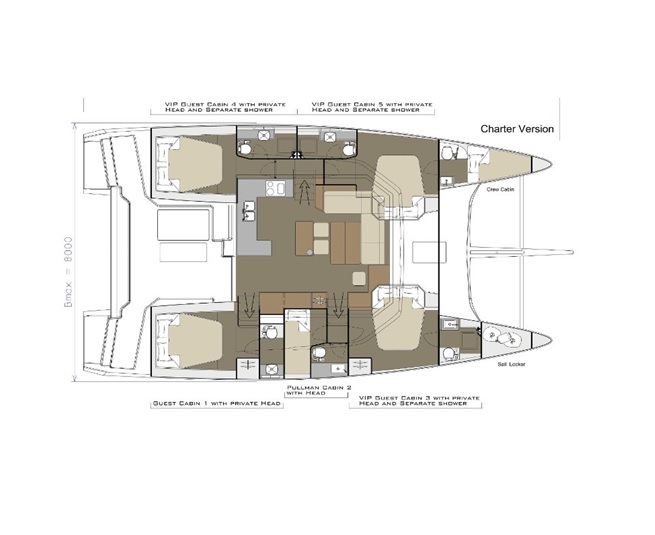 照片 Dufour Catamaran 48 14