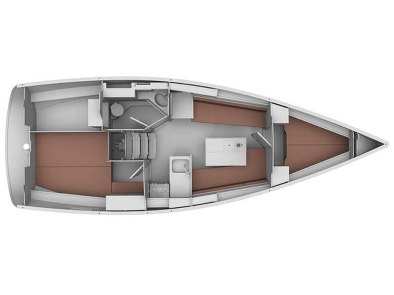 Plan image Why Not 15 / Bavaria 34 Cruiser[G]