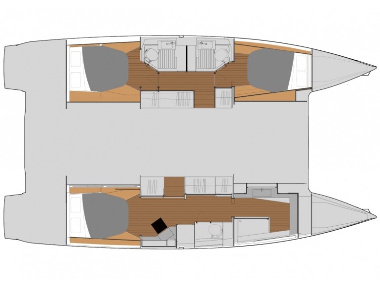 Catamaran - Astréa 42 - 3 Cabins - Built 2022