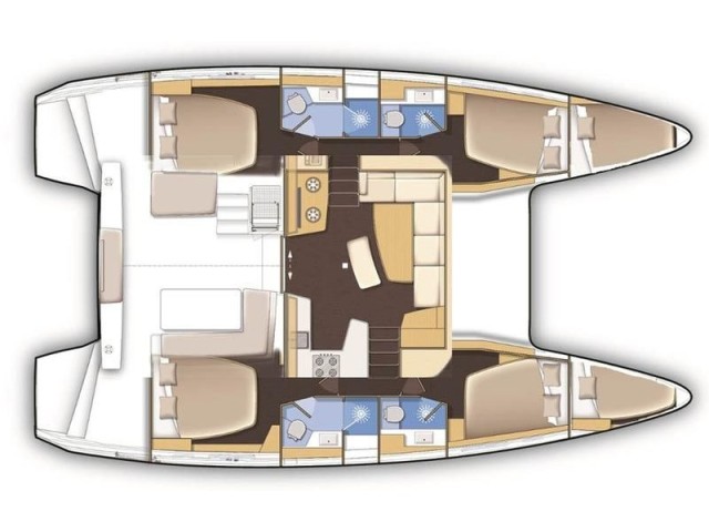 Plan image L42-20-K / Lagoon 42[G]