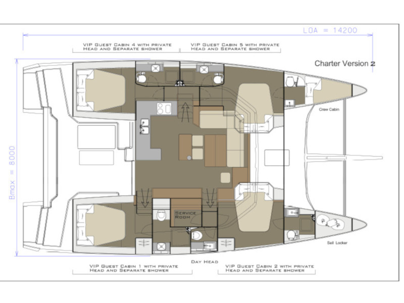 foto Dufour Catamaran 48 2