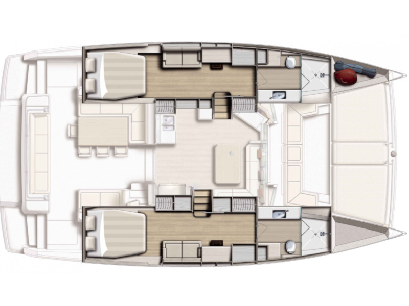 Catamaran - Bali 4.5 - 4 Cabins - Built 2021