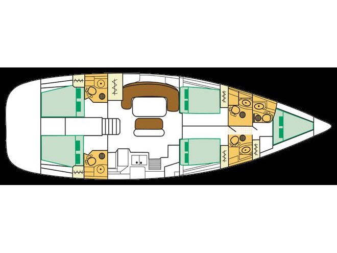 S/Y - Oceanis 523 - 5 Cabins - Built 2006