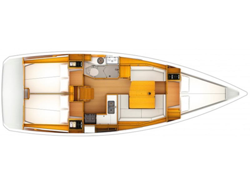 Plan image Geneva / Sun Odyssey 389[G]