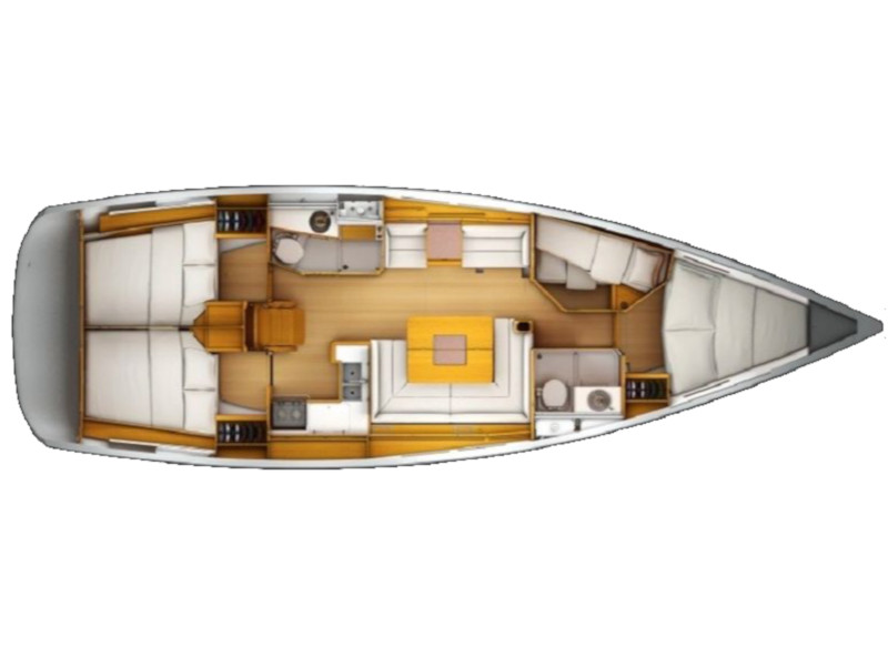 S/Y - Sun Odyssey 439 - 4 Cabins - Built 2011