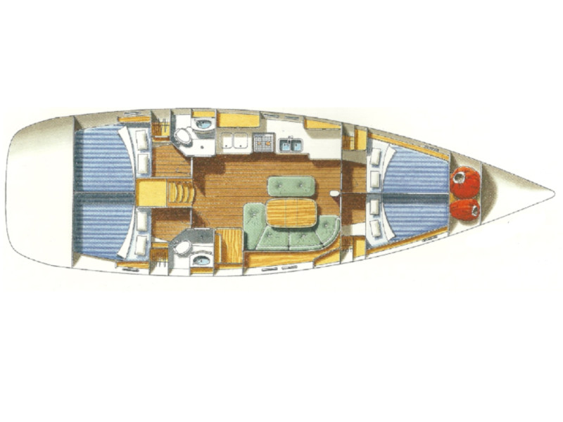 S/Y - Oceanis 473 - 4 Cabins - Built 2002