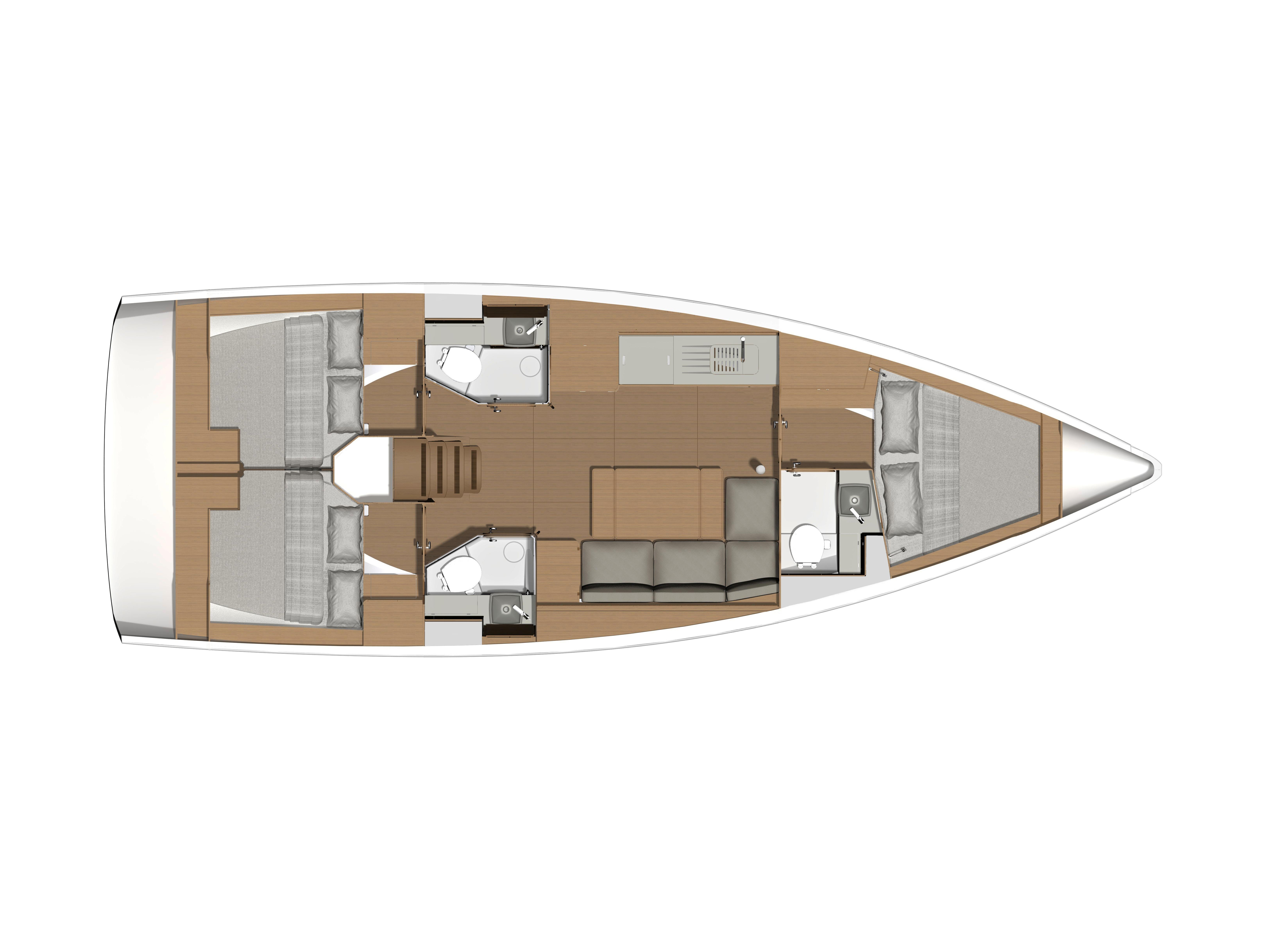 Plan image Orsalia / Dufour 390 Grand Large[G]