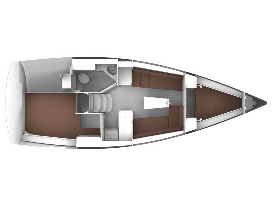 Bavaria  - Linnea - Plan image - Sweden, Morningside Marina