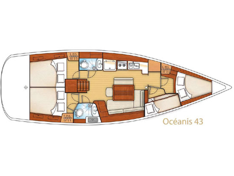 照片 Oceanis 43 4