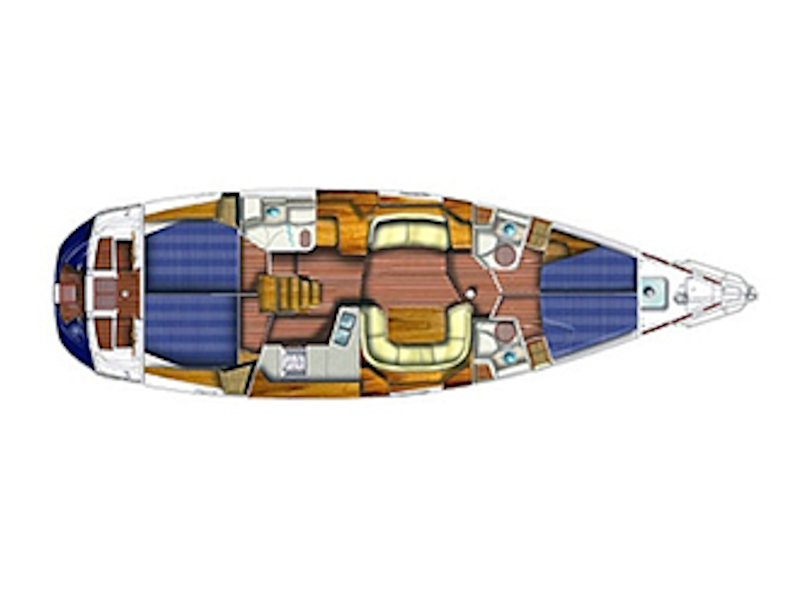 S/Y - Sun Odyssey 49DS - 4 Cabins - Built 2006