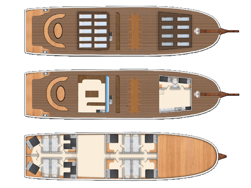 - Gulet - 8 Cabins - Built 1997