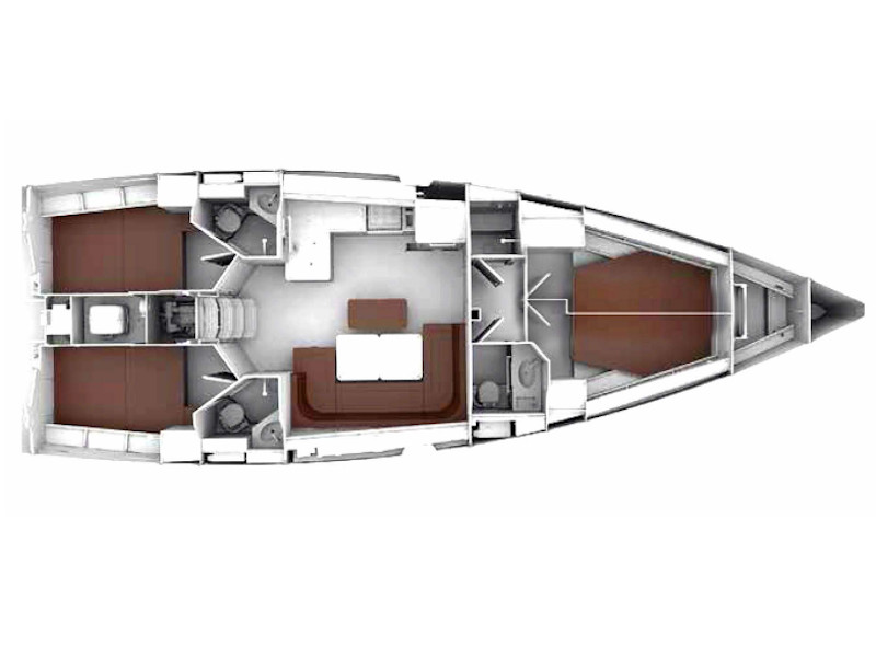 S/Y - Bavaria Cruiser 46 Style - 4 Cabins - Built 2016