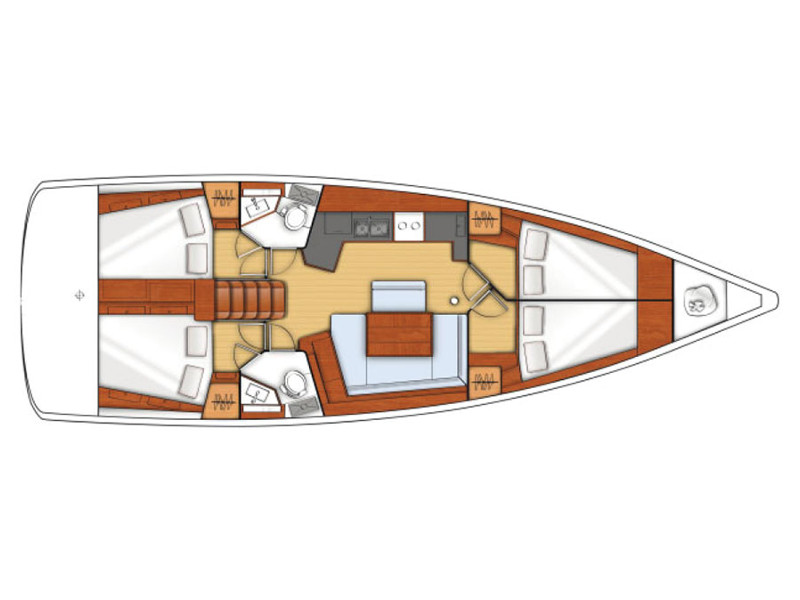 Plan image Oc45 / Oceanis 45[G]