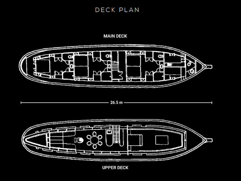- Wooden motor yacht - 3 Cabins - Built 1994