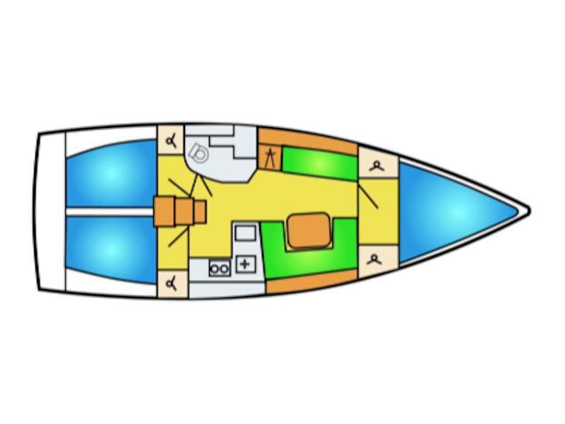 Plan image Happy Impuls / Hanse 385[G]