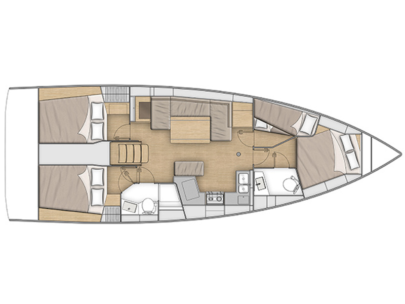 Plan image MAGNUM (air condition ) / Oceanis 40.1[G]