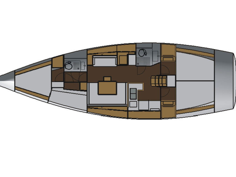 S/Y - Salona 44 - 4 Cabins - Built 2011