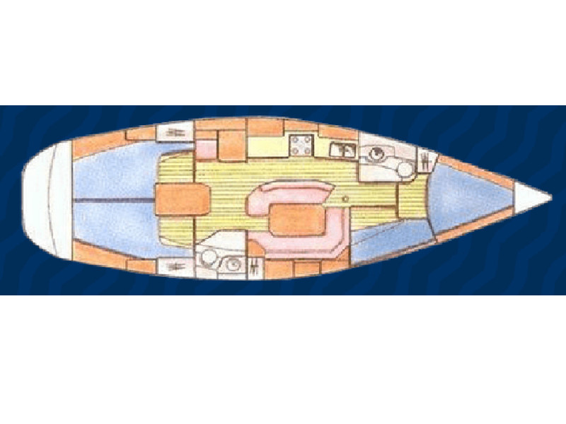 S/Y - Sun Odyssey 42.2 - 4 Cabins - Built 1998