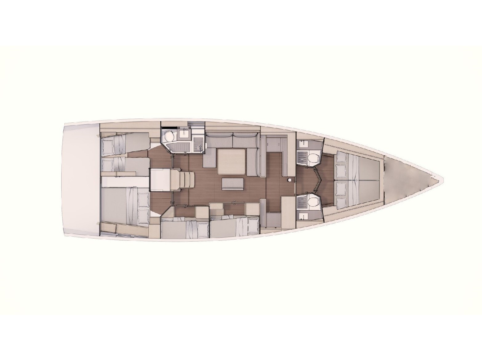 S/Y - Dufour 530 - 6 Cabins - Built 2022