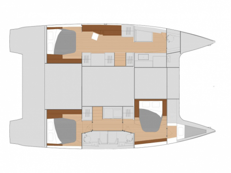 Catamaran - Saona 47 - 3 Cabins - Built 2018