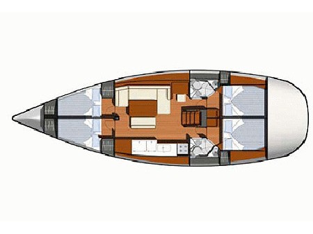 S/Y - Sun Odyssey 44 i - 4 Cabins - Built 2009