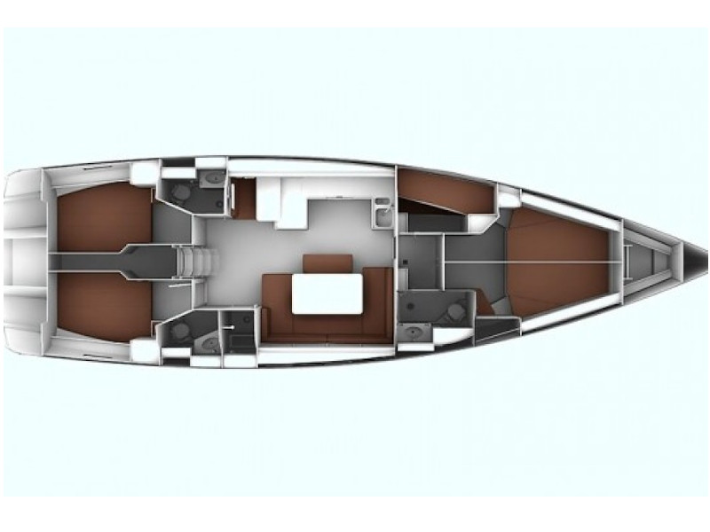 Plan image Philoctetes / Bavaria 51 Cruiser[G]