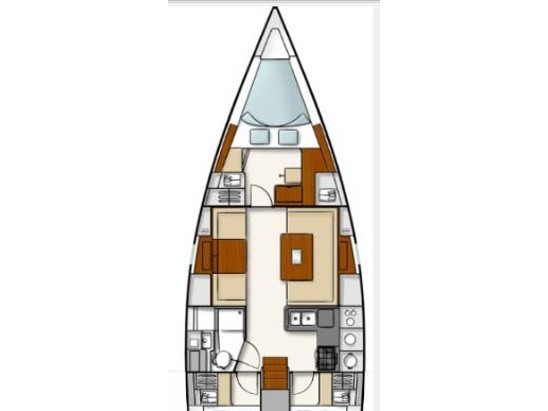 S/Y - Hanse 400 - 3 Cabins - Built 2008
