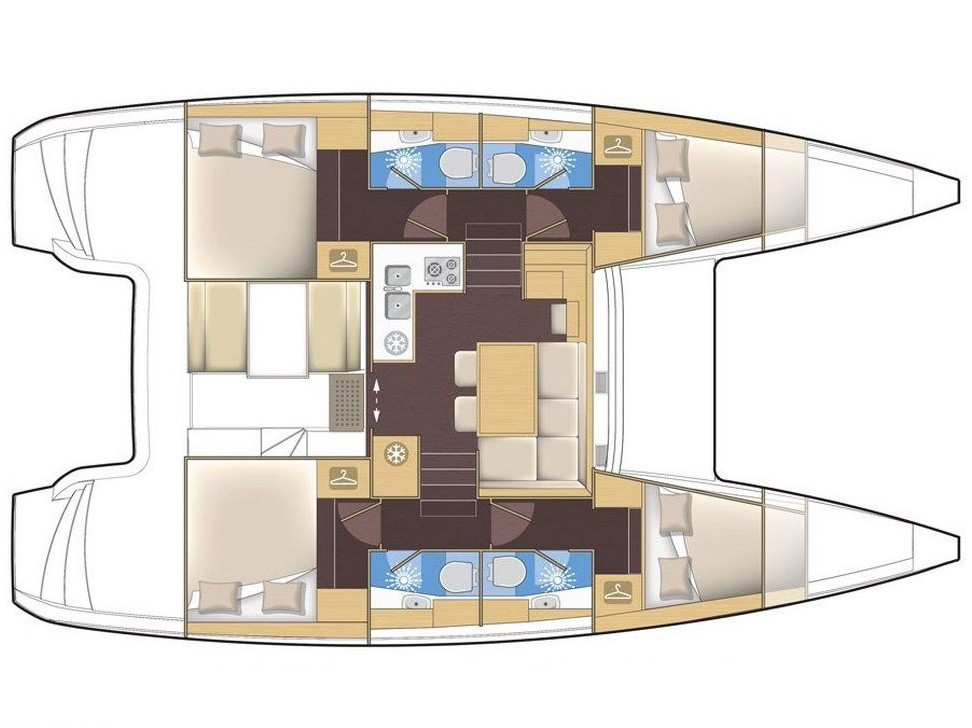 Plan image L39-16-C / Lagoon 39[G]