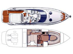 M/Y - Cranchi Endurance 41 - 1 Cabins - Built 2007