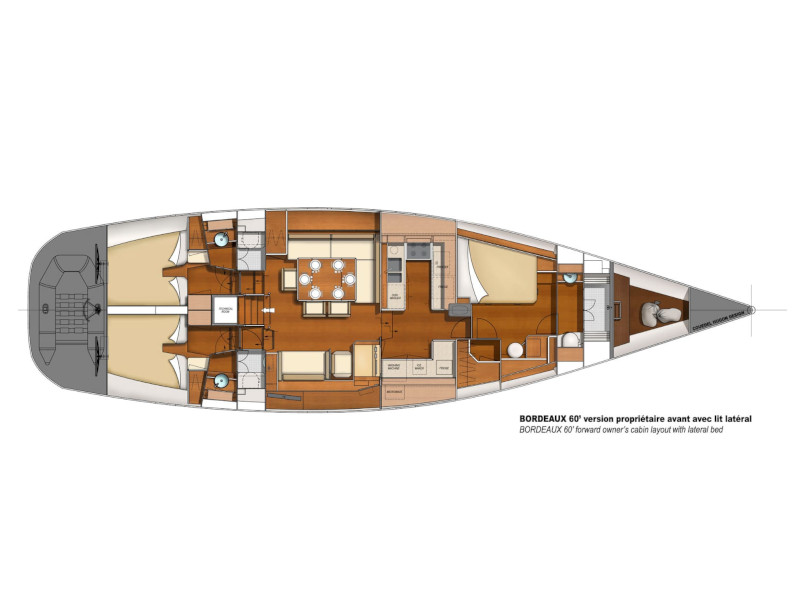 S/Y - Bordeaux 60 - 4 Cabins - Built 2010