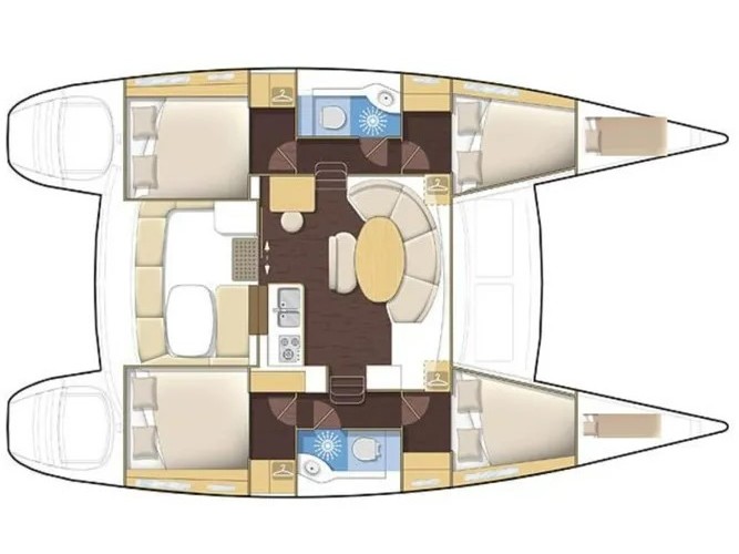 Lagoon  - Felicite - Plan image - Seychelles, Eden Island Marina