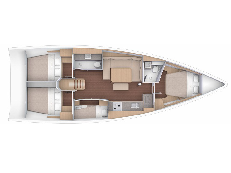 S/Y - Dufour 430 - 4 Cabins - Built 2022