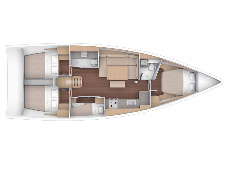 S/Y - Dufour 430 - 4 Cabins - Built 2022