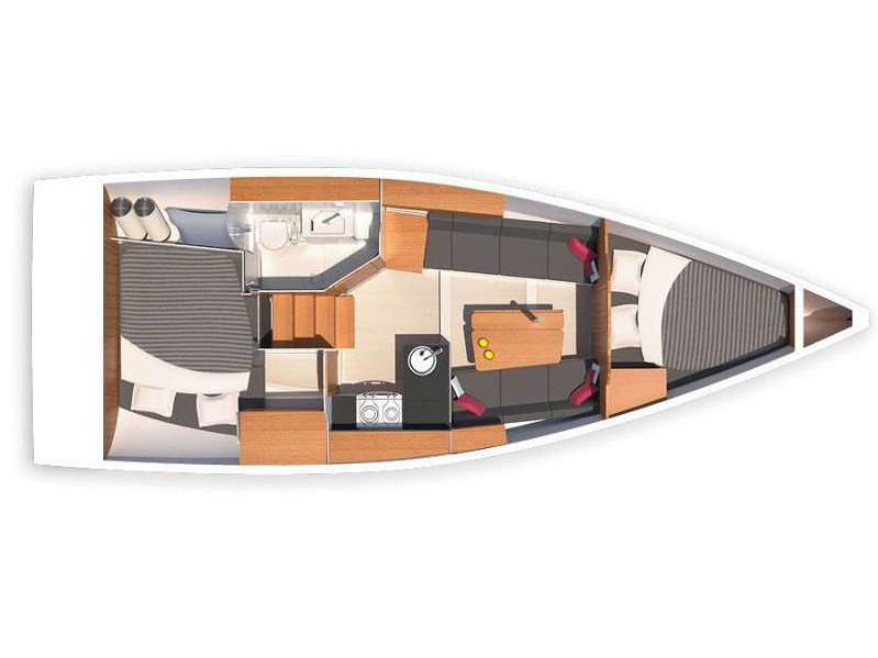 S/Y - Hanse 315 - 2 Cabins - Built 2017