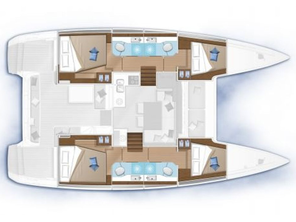 Catamaran - Lagoon 40 - 6 Cabins - Built 2019