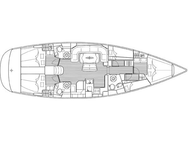 S/Y - Bavaria 50 - 5 Cabins - Built 2008