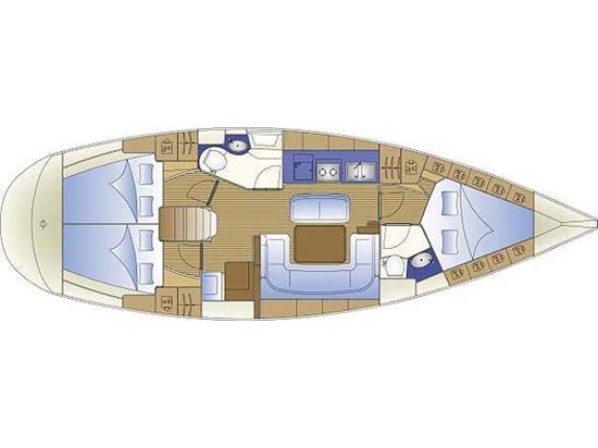 S/Y - Bavaria 40 Cruiser - 3 Cabins - Built 2008