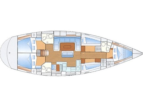 S/Y - Bavaria 49 - 5 Cabins - Built 2003